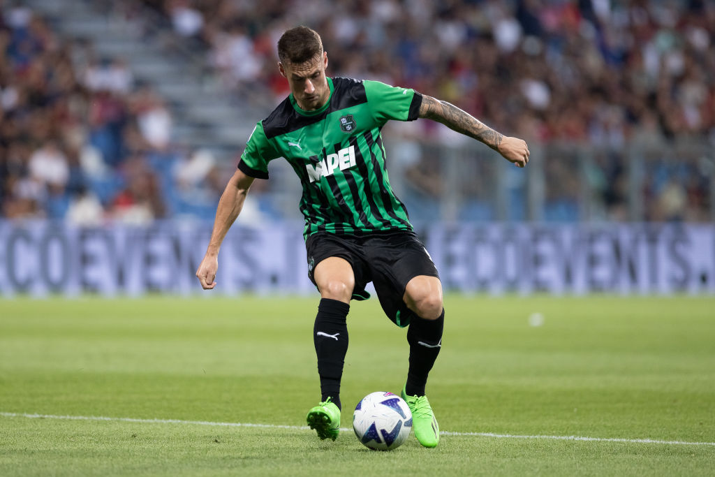 Pinamonti, giocatore del Sassuolo