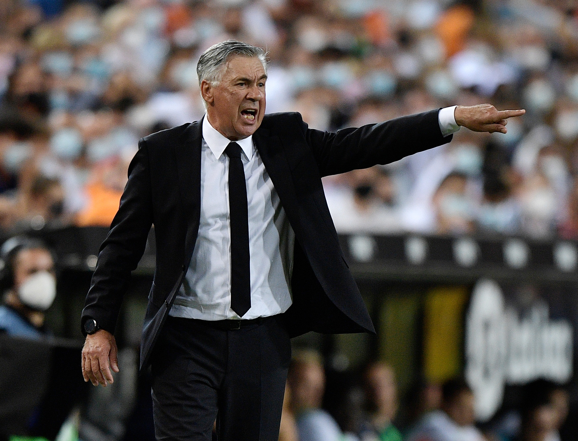 Carlo Ancelotti, allenatore del Real Madrid