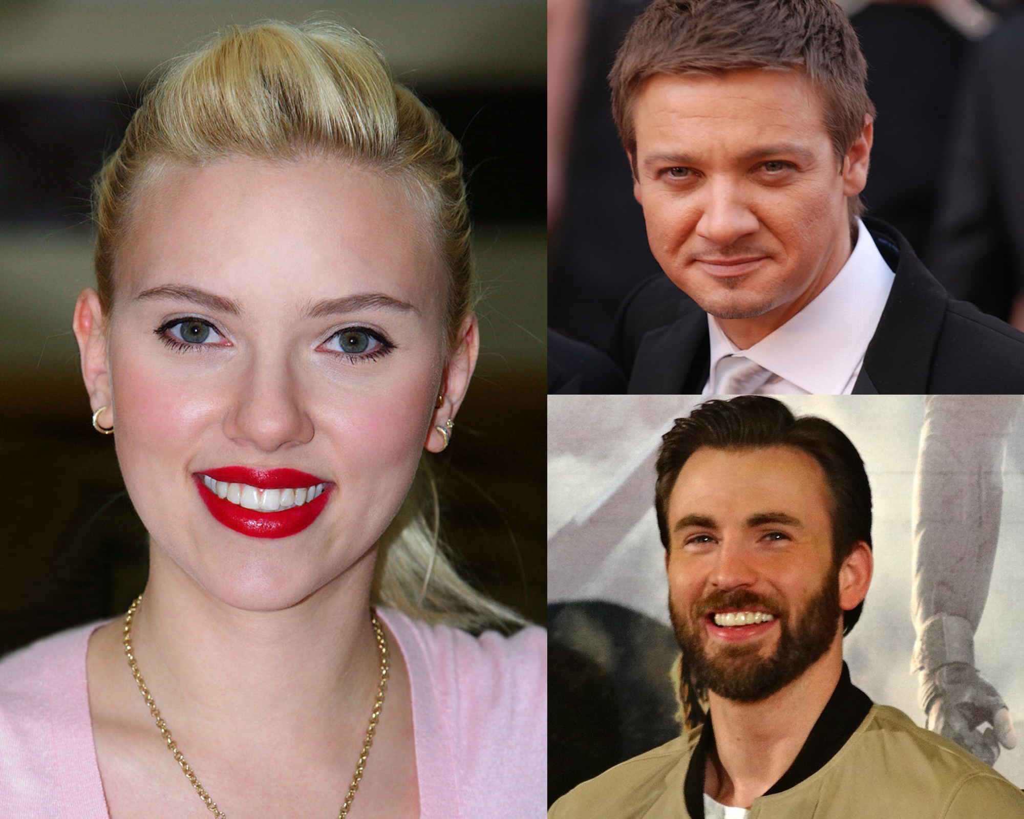 Scarlett Johansson e Chris Evans incontrano Jeremy Renner dopo l’incidente