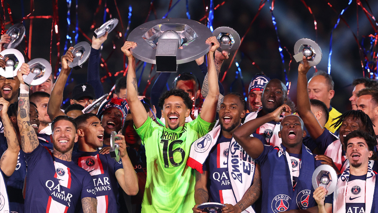 I vincitori dell'ultima edizione della Ligue 1, il Paris Saint Germain