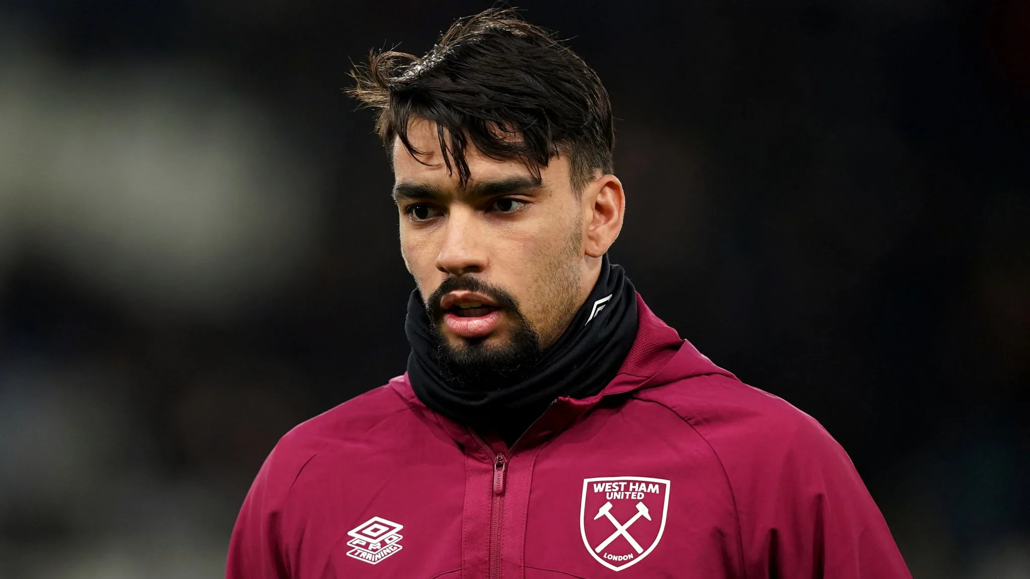 Il giocatore del West Ham, Lucas Paqueta