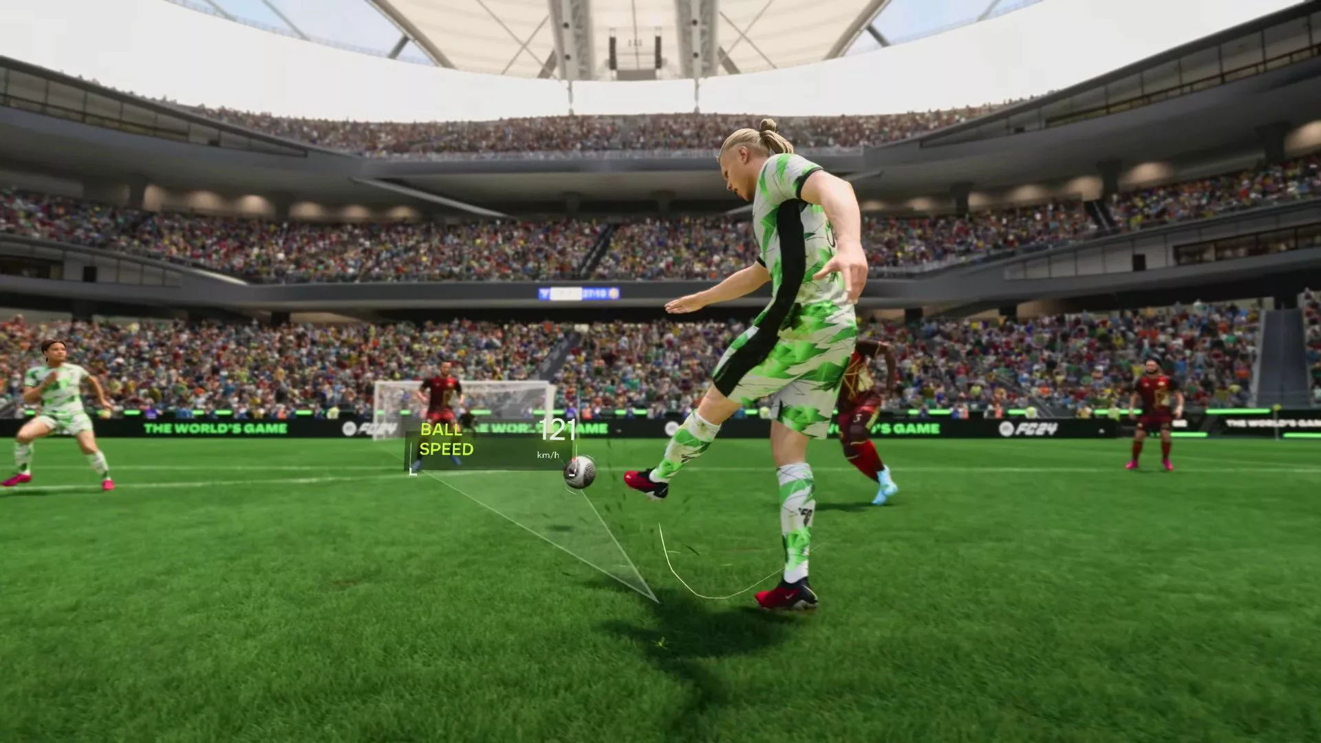 Come togliere lo zoom sul tiro potente su EA Sports FC 24