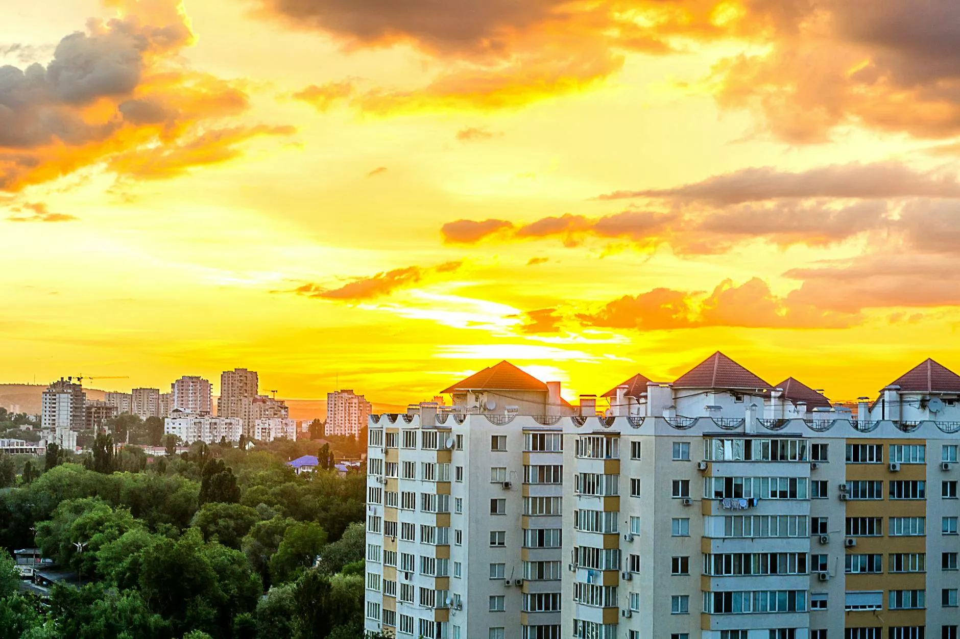 Perché il cielo oggi è diventato giallo?